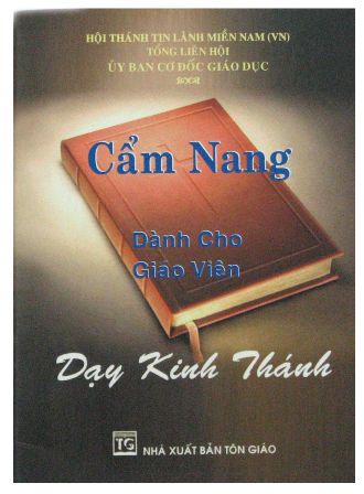Cam Nang Danh Cho Giao Vien Day Kinh Thanh